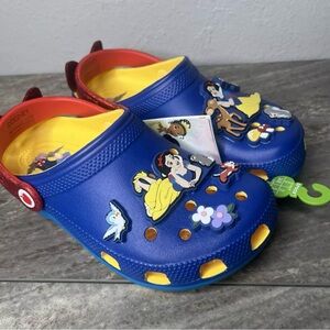 Crocs Kids Classic Clogs Slip On Princess Snow White Disney